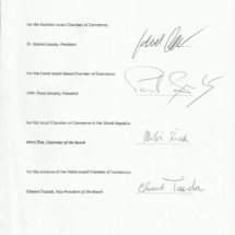 Memorandum Izb Handlowych Europy Centralnej i Izraela